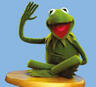 kermit the frog from the muppets